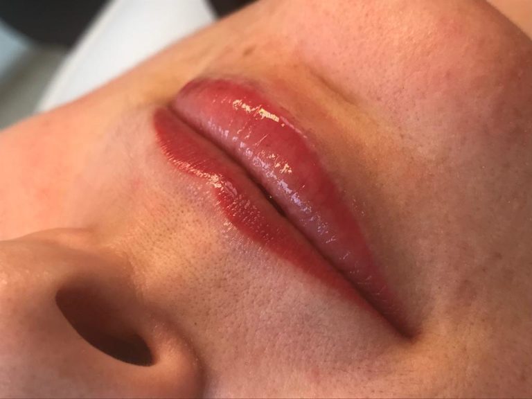 Maquillage des lèvres